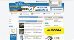 Desktop Screenshot of ehitus24.ee
