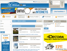 Tablet Screenshot of ehitus24.ee